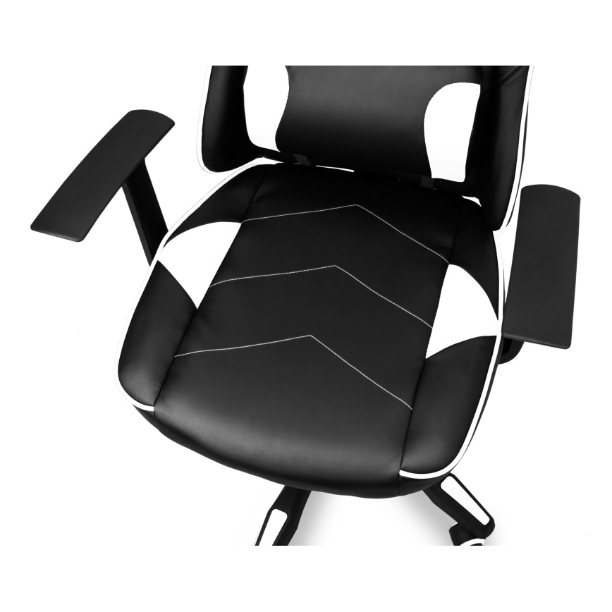 CONNECT IT CGC-0700-WH - Gaming stolica LeMans Pro crna/bijela