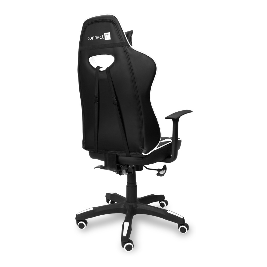 CONNECT IT CGC-0700-WH - Gaming stolica LeMans Pro crna/bijela