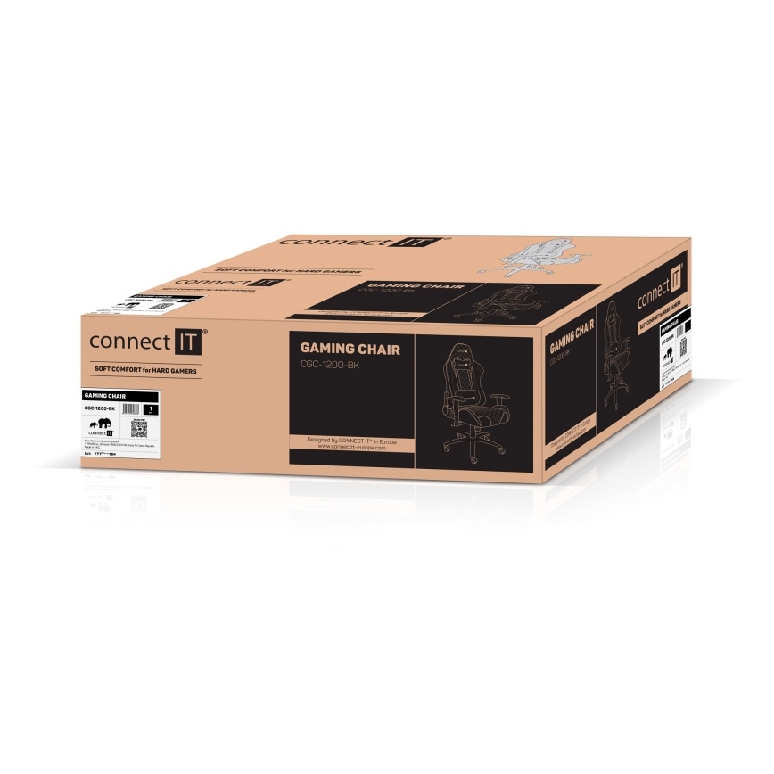 CONNECT IT CGC-1200-BK - Gaming stolica Monaco Pro crna