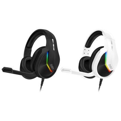 CONNECT IT CHP-3595-BK - LED RGB Gaming slušalice s mikrofonom crna