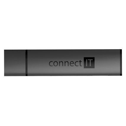 CONNECT IT CHU-4060-AN - USB-A hub s čitačem memorijskih kartica 4u1