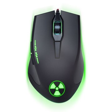 CONNECT IT CI-1128 - LED Žičani gaming miš 1000/1200/1600/3200 DPI crna