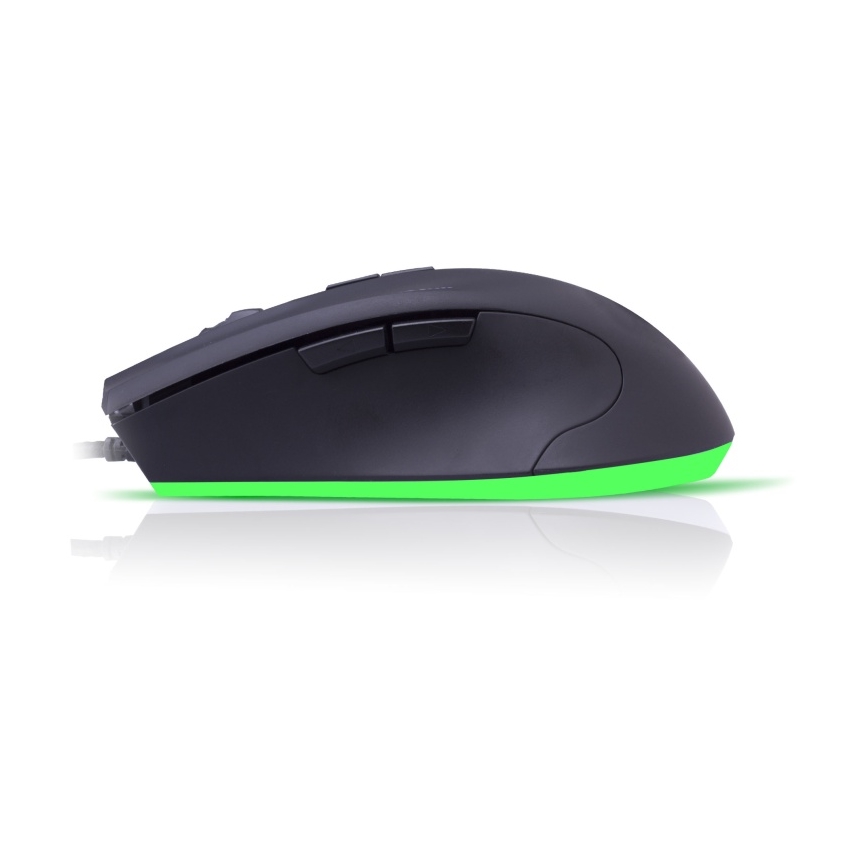 CONNECT IT CI-1128 - LED Žičani gaming miš 1000/1200/1600/3200 DPI crna