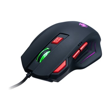 CONNECT IT CI-191 - LED Žičani gaming miš 800/1600/2400/3200 DPI crna