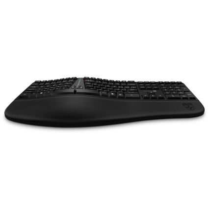 CONNECT IT CKB-2800-CS - Ergonomska bežična tipkovnica s CZ/SK lokalizacijom crna