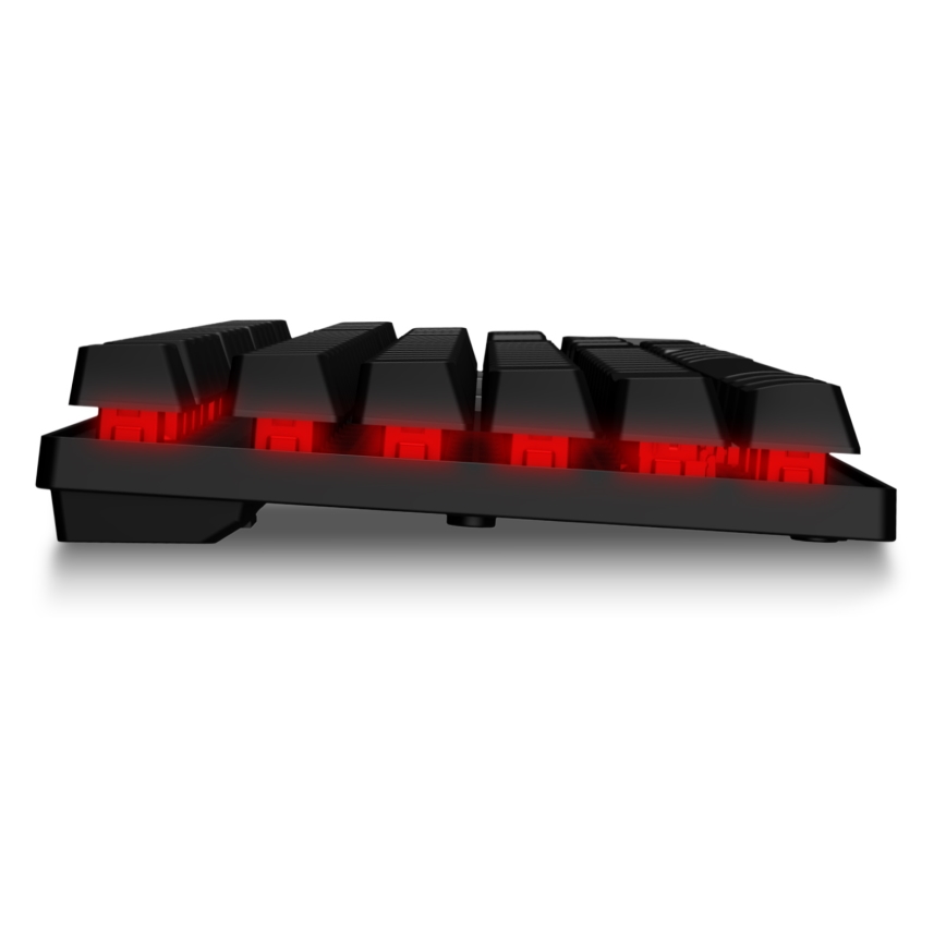 CONNECT IT CKM-3200-CS - LED RGB žičana gaming tipkovnica i gaming miš 1200/1800/2400/3600 DPI s CZ/SK lokalizacijom crna