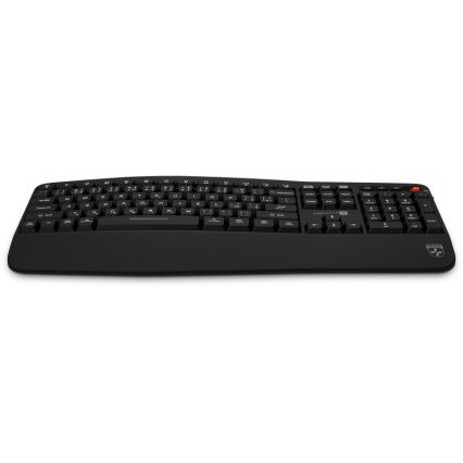 CONNECT IT CKM-6010-CS - Ergonomska bežična tipkovnica i miš 800/1200/1600/2400 DPI s CZ/SK lokalizacijom 1xAA + 2xAAA crna