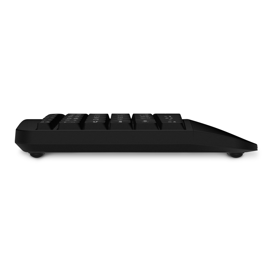 CONNECT IT CKM-6010-CS - Ergonomska bežična tipkovnica i miš 800/1200/1600/2400 DPI s CZ/SK lokalizacijom 1xAA + 2xAAA crna