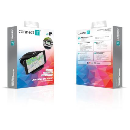 CONNECT IT CMC-5010-BK - Auto držač za telefon