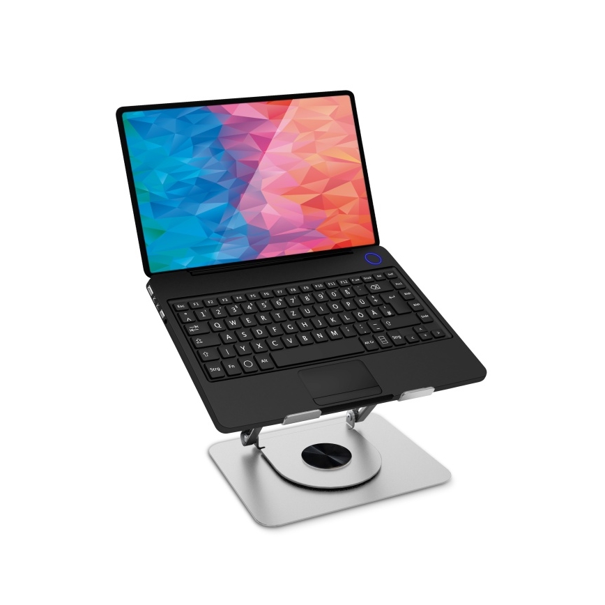 CONNECT IT CMF-2100-SL - Okretni stalak za laptop srebrna