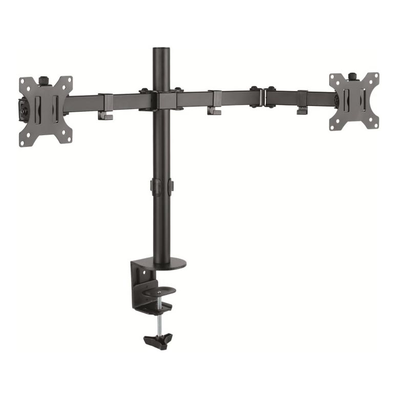 CONNECT IT CMF-3203-BK - Univerzalni nosač za 2 monitora 13-32” crna