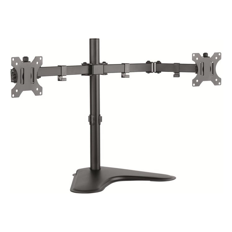 CONNECT IT CMF-3204-BK - Univerzalni nosač za 2 monitora 13-32” crna