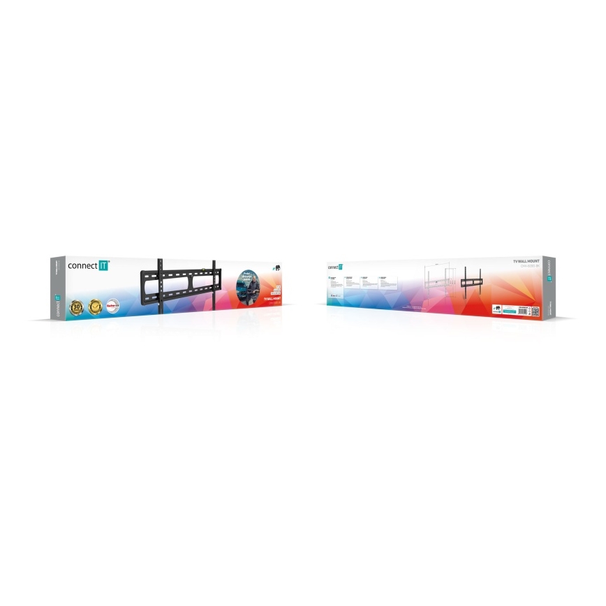 CONNECT IT CMH-6090-BK - Zidni nosač za TV 40-100” crna