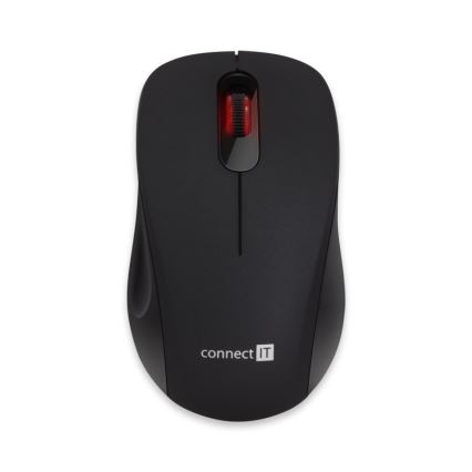 CONNECT IT CMO-2230-BK - Bežični tihi miš MUTE 1200 DPI 1xAA crna