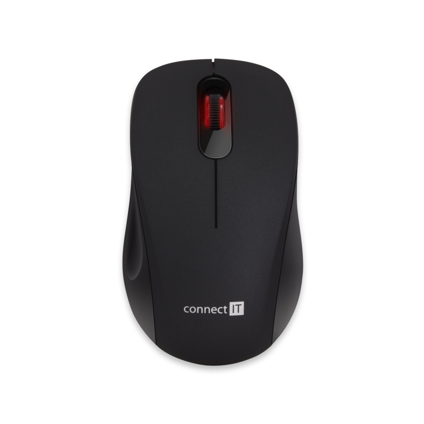 CONNECT IT CMO-2230-BK - Bežični tihi miš MUTE 1200 DPI 1xAA crna