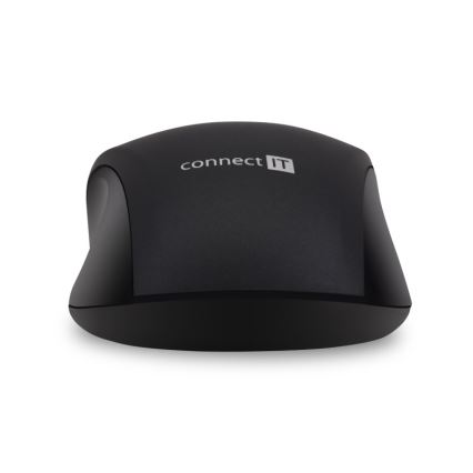 CONNECT IT CMO-2230-BK - Bežični tihi miš MUTE 1200 DPI 1xAA crna