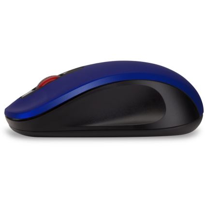 CONNECT IT CMO-2230-BL - Bežični tihi miš MUTE 1200 DPI 1xAA crna/plava