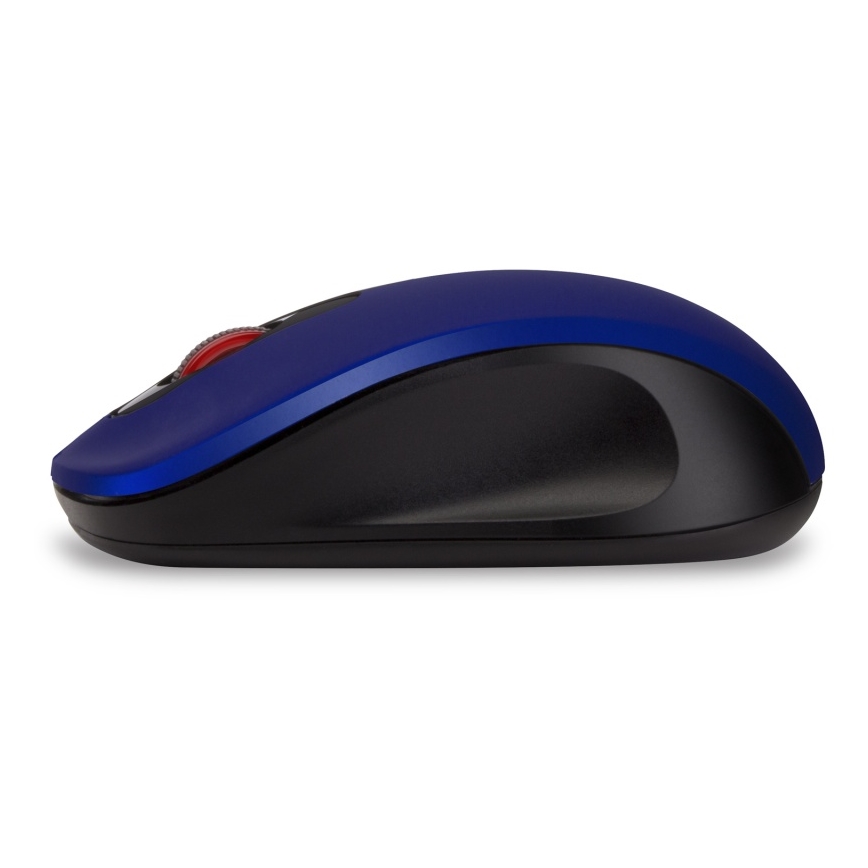CONNECT IT CMO-2230-BL - Bežični tihi miš MUTE 1200 DPI 1xAA crna/plava