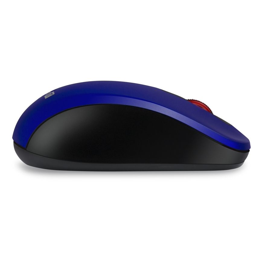 CONNECT IT CMO-2230-BL - Bežični tihi miš MUTE 1200 DPI 1xAA crna/plava