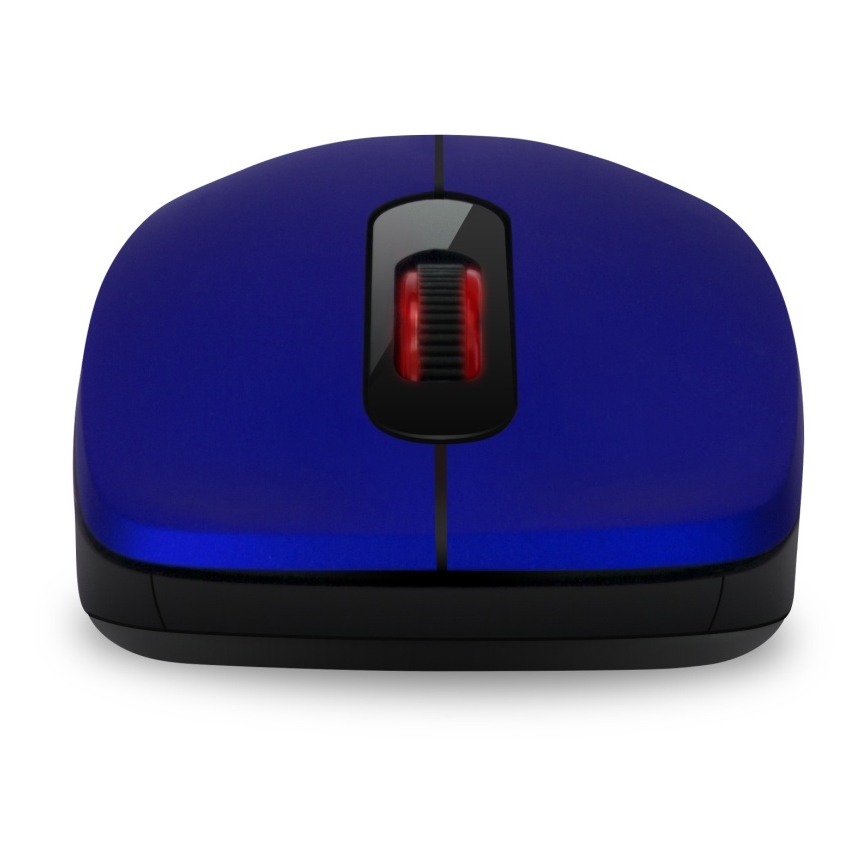 CONNECT IT CMO-2230-BL - Bežični tihi miš MUTE 1200 DPI 1xAA crna/plava