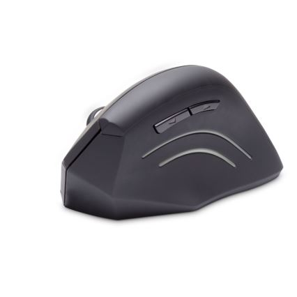 CONNECT IT CMO-2510-BK - Ergonomski bežični miš Verti Wireless 800/1200/1600 DPI 2xAAA crna