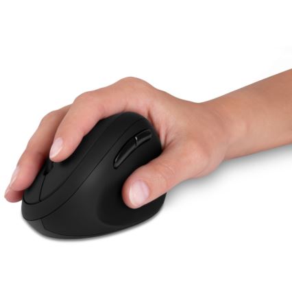 CONNECT IT CMO-2600-BK - Ergonomski bežični miš 800/1200/1600 DPI 1xAA crna