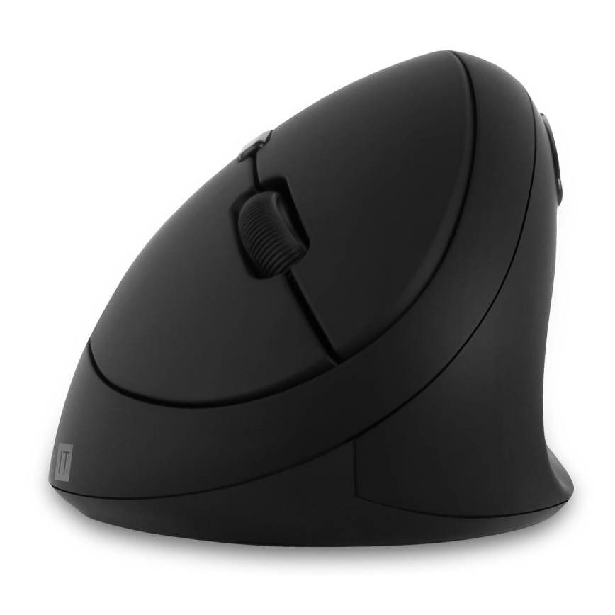 CONNECT IT CMO-2600-BK - Ergonomski bežični miš 800/1200/1600 DPI 1xAA crna