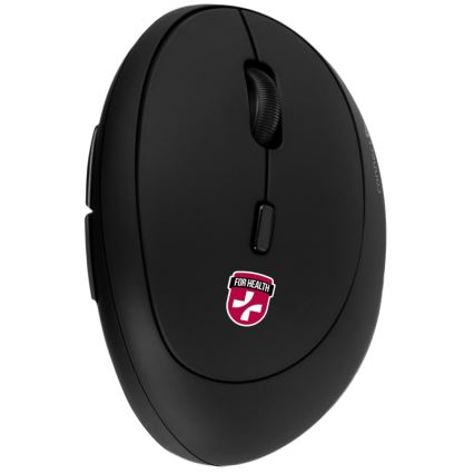 CONNECT IT CMO-2600-BK - Ergonomski bežični miš 800/1200/1600 DPI 1xAA crna