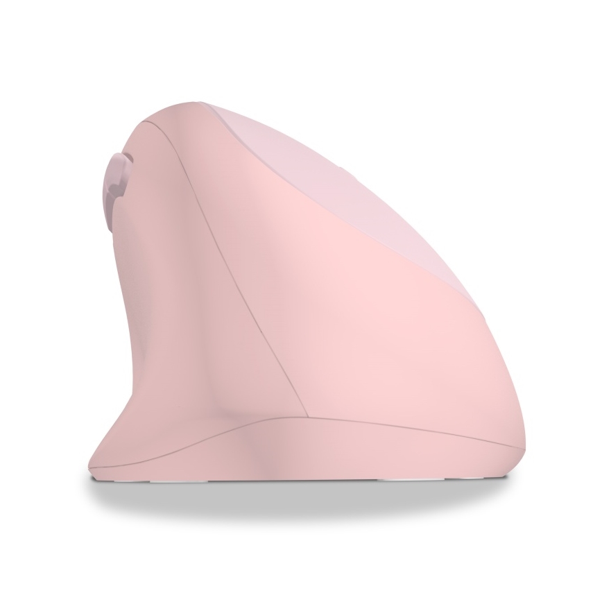 CONNECT IT CMO-2600-PK - Ergonomski bežični ružičasti miš 800/1200/1600 DPI 1xAA