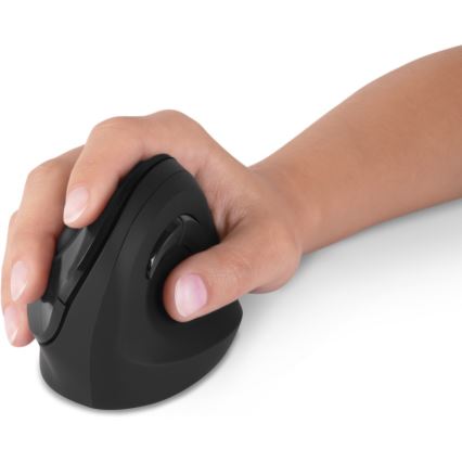 CONNECT IT CMO-2700-BK - Ergonomski bežični miš 800/1200/1600 DPI 1xAA crna