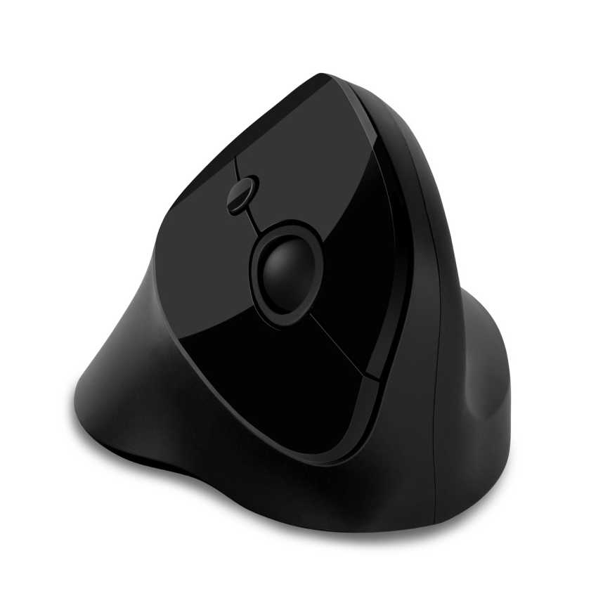 CONNECT IT CMO-2700-BK - Ergonomski bežični miš 800/1200/1600 DPI 1xAA crna