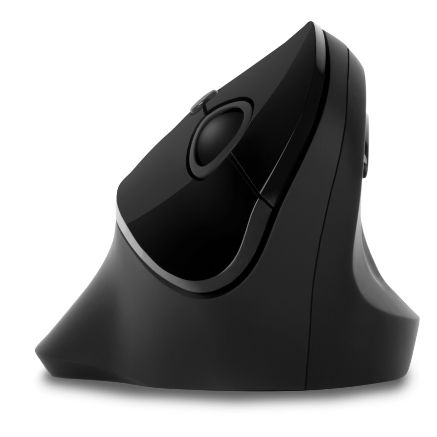 CONNECT IT CMO-2700-BK - Ergonomski bežični miš 800/1200/1600 DPI 1xAA crna