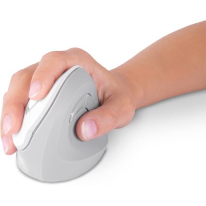 CONNECT IT CMO-2700-WH - Ergonomski bežični miš 800/1200/1600 DPI 1xAA bijela