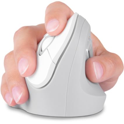 CONNECT IT CMO-2700-WH - Ergonomski bežični miš 800/1200/1600 DPI 1xAA bijela