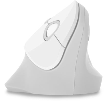 CONNECT IT CMO-2700-WH - Ergonomski bežični miš 800/1200/1600 DPI 1xAA bijela