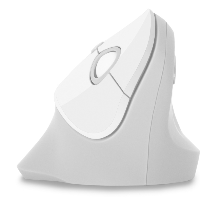 CONNECT IT CMO-2700-WH - Ergonomski bežični miš 800/1200/1600 DPI 1xAA bijela