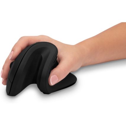 CONNECT IT CMO-2900-BK - Ergonomski bežični miš 800/1200/1600 DPI 1xAA crna