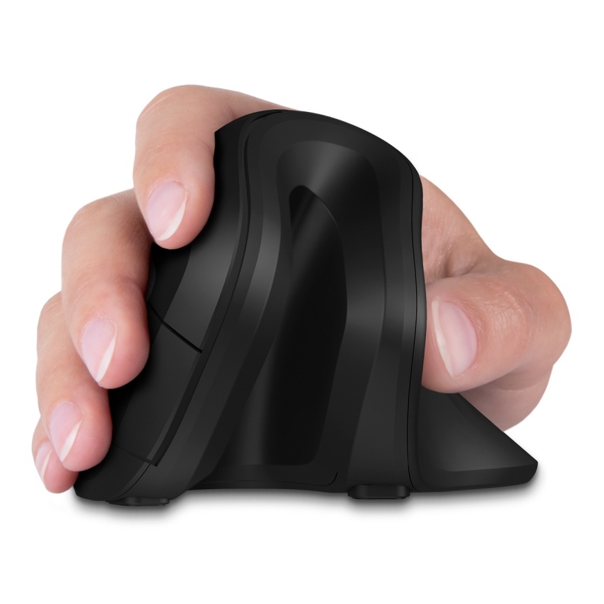 CONNECT IT CMO-2900-BK - Ergonomski bežični miš 800/1200/1600 DPI 1xAA crni