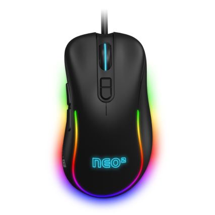 CONNECT IT CMO-3589-BK - LED RGB Žičani gaming miš 200-7200 DPI crna