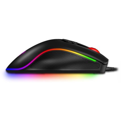 CONNECT IT CMO-3591-BK - LED RGB Žičani gaming miš 500-7200 DPI crna