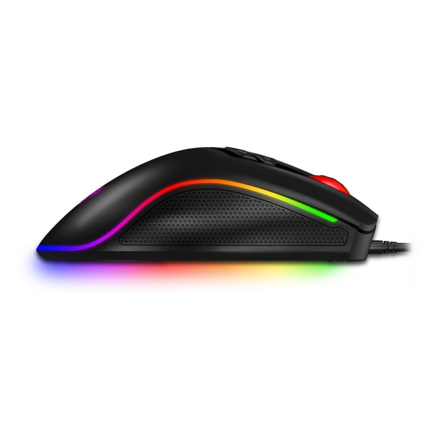 CONNECT IT CMO-3591-BK - LED RGB Žičani gaming miš 500-7200 DPI crna