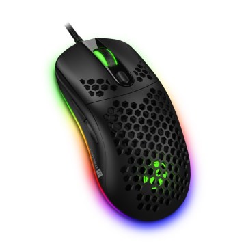 CONNECT IT CMO-5511-BK - LED RGB Žičani gaming miš 200-12800 DPI crna