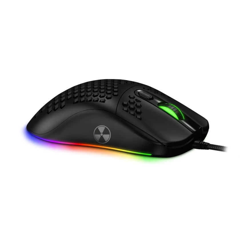 CONNECT IT CMO-5511-BK - LED RGB Žičani gaming miš 200-12800 DPI crna