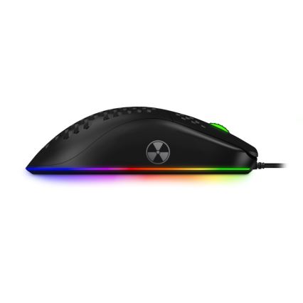 CONNECT IT CMO-5511-BK - LED RGB Žičani gaming miš 200-12800 DPI crna