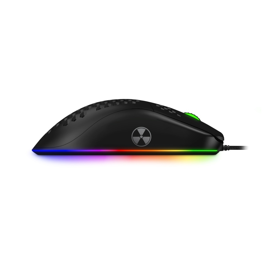 CONNECT IT CMO-5511-BK - LED RGB Žičani gaming miš 200-12800 DPI crna