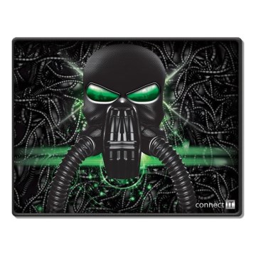 CONNECT IT CMP-1100-SM - Podloga za miš 32x24,5 cm crna/zelena