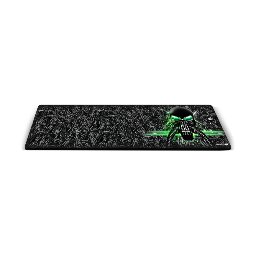 CONNECT IT CMP-1110-LG - Podloga za tipkovnicu i miš 88,6x24,5 cm crna/zelena