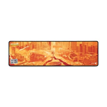 CONNECT IT CMP-1140-LG - Podloga za tipkovnicu i miš 88,6x24,5 cm narančasta