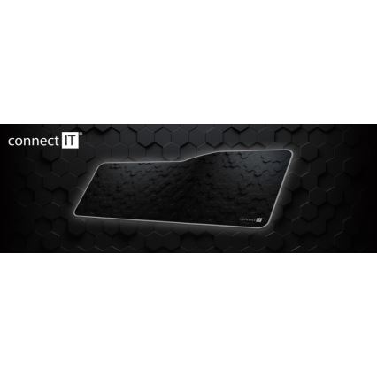CONNECT IT CMP-2000-XL - Podloga za tipkovnicu i miš 79,5x34,5 cm crna