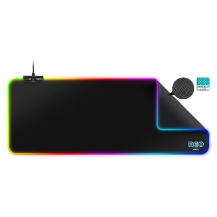 CONNECT IT CMP-3100-LG - LED RGB Gaming podloga za tipkovnicu i miš 80x30 cm crna